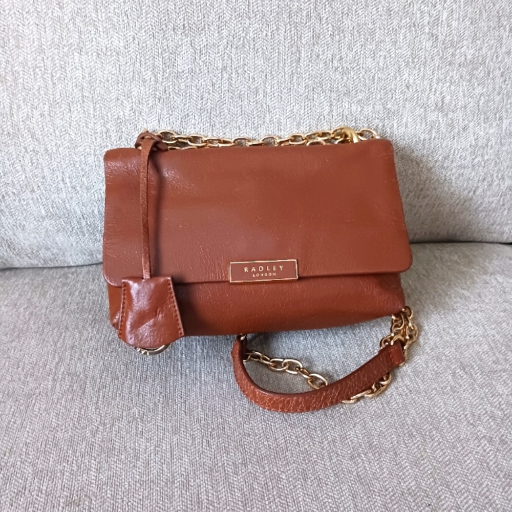 Radley London brown leather shoulders bag